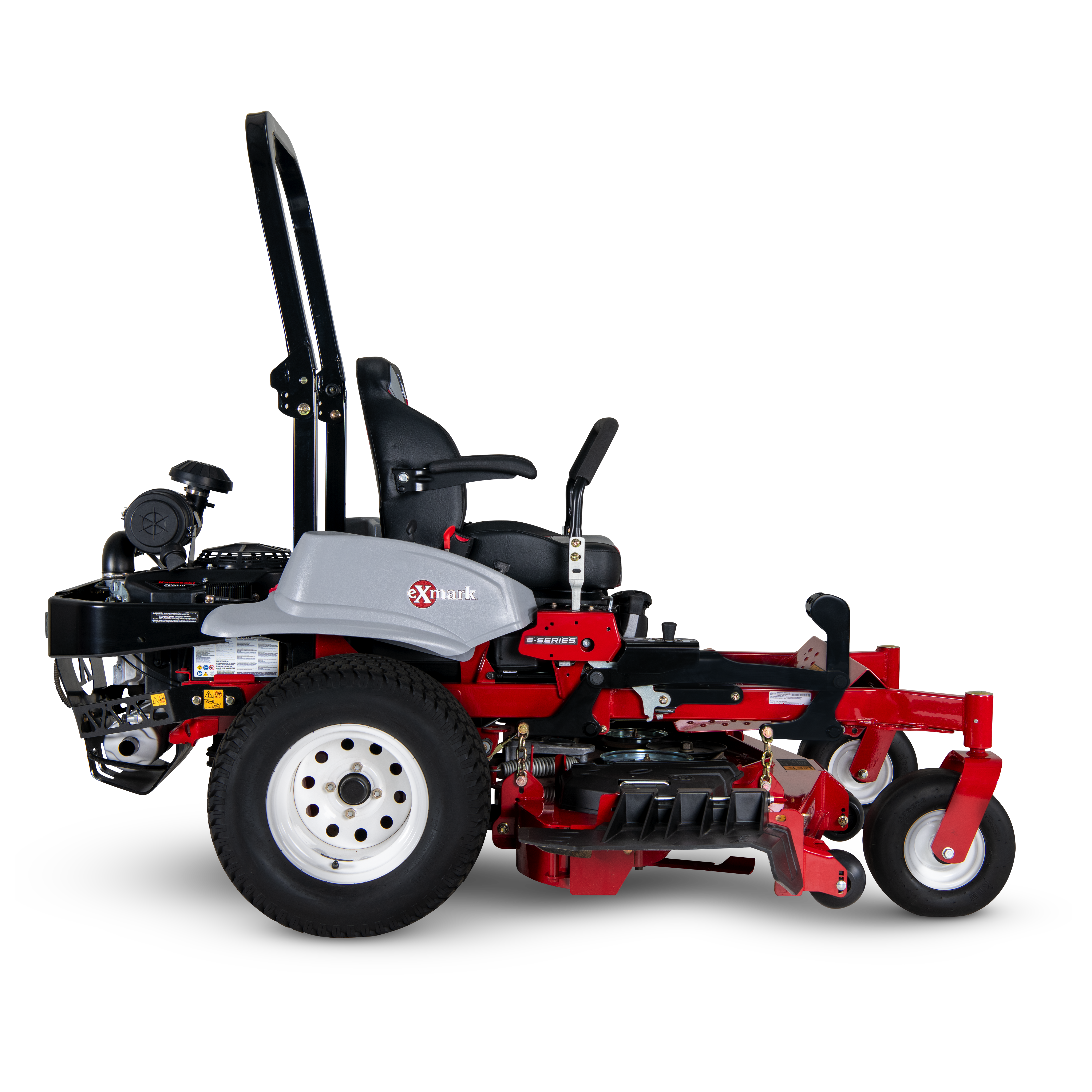 A side profile of the Exmark Lazer Texas Edition.